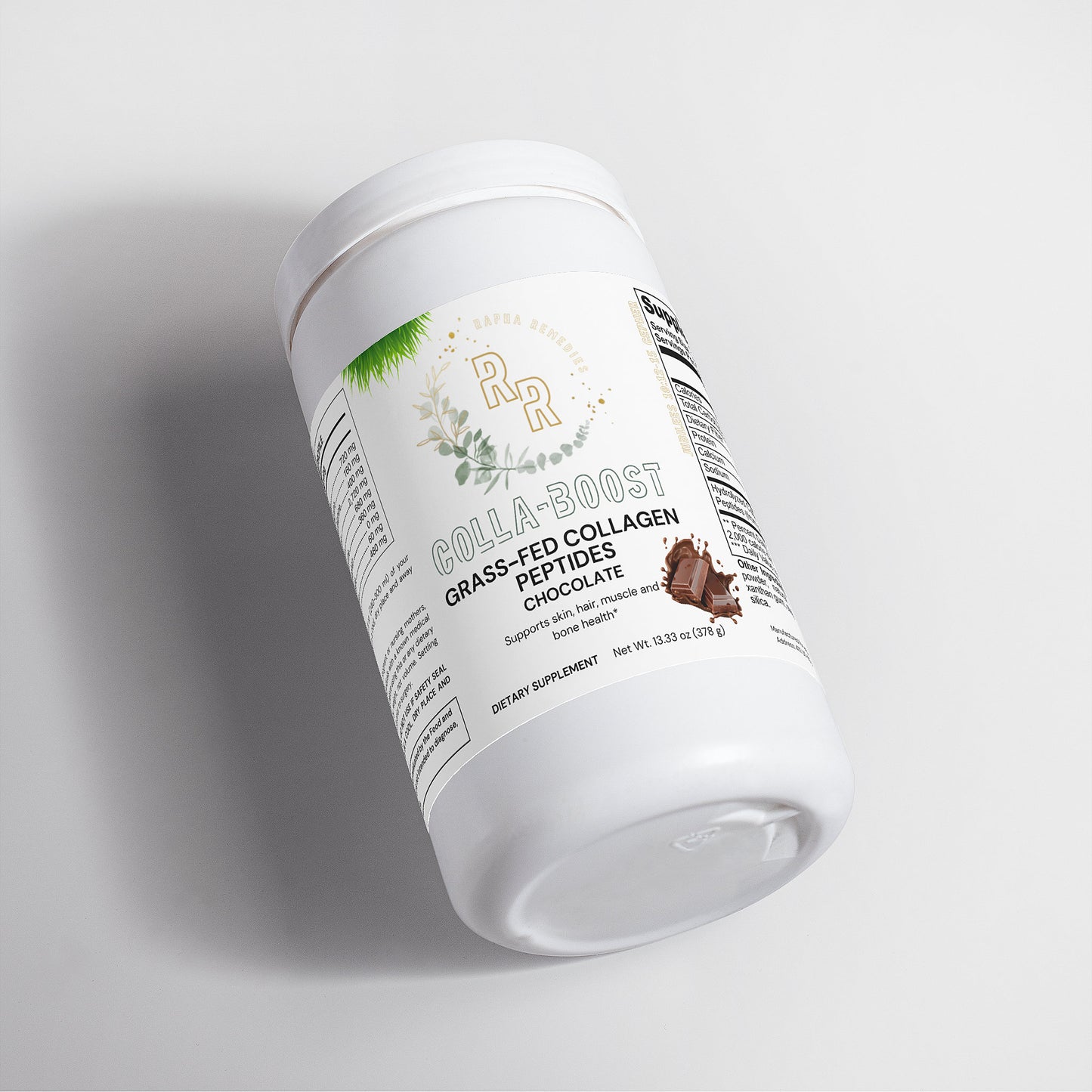 Grass-Fed Collagen Peptides Powder (Chocolate)