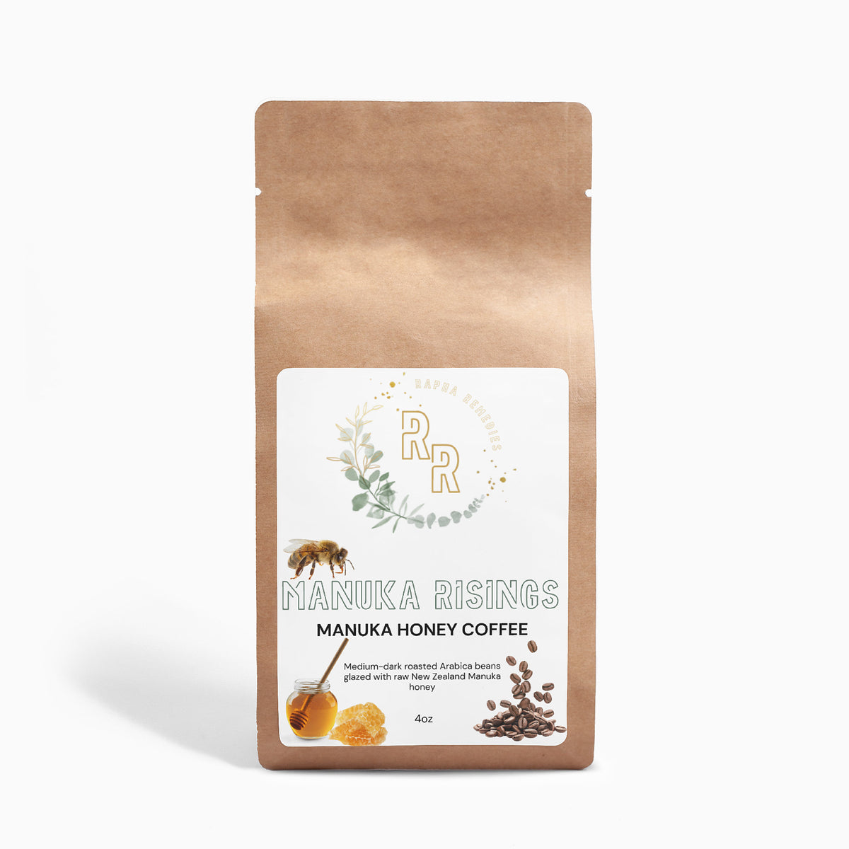 Manuka Honey Coffee 4oz