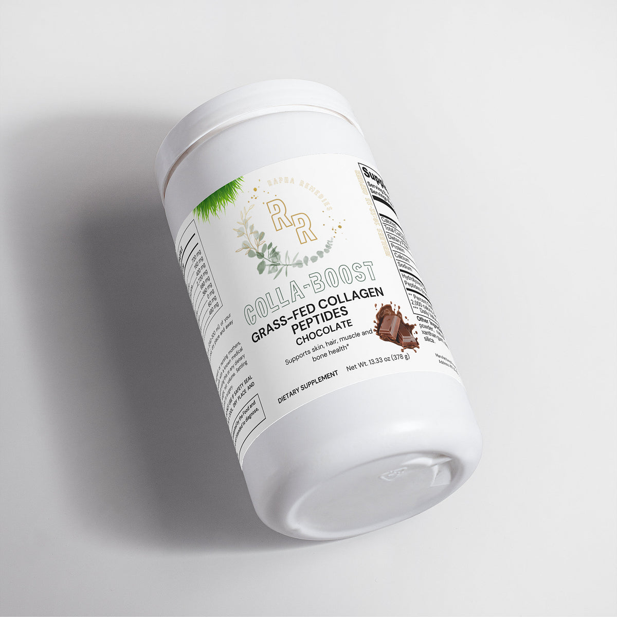 Grass-Fed Collagen Peptides Powder (Chocolate)