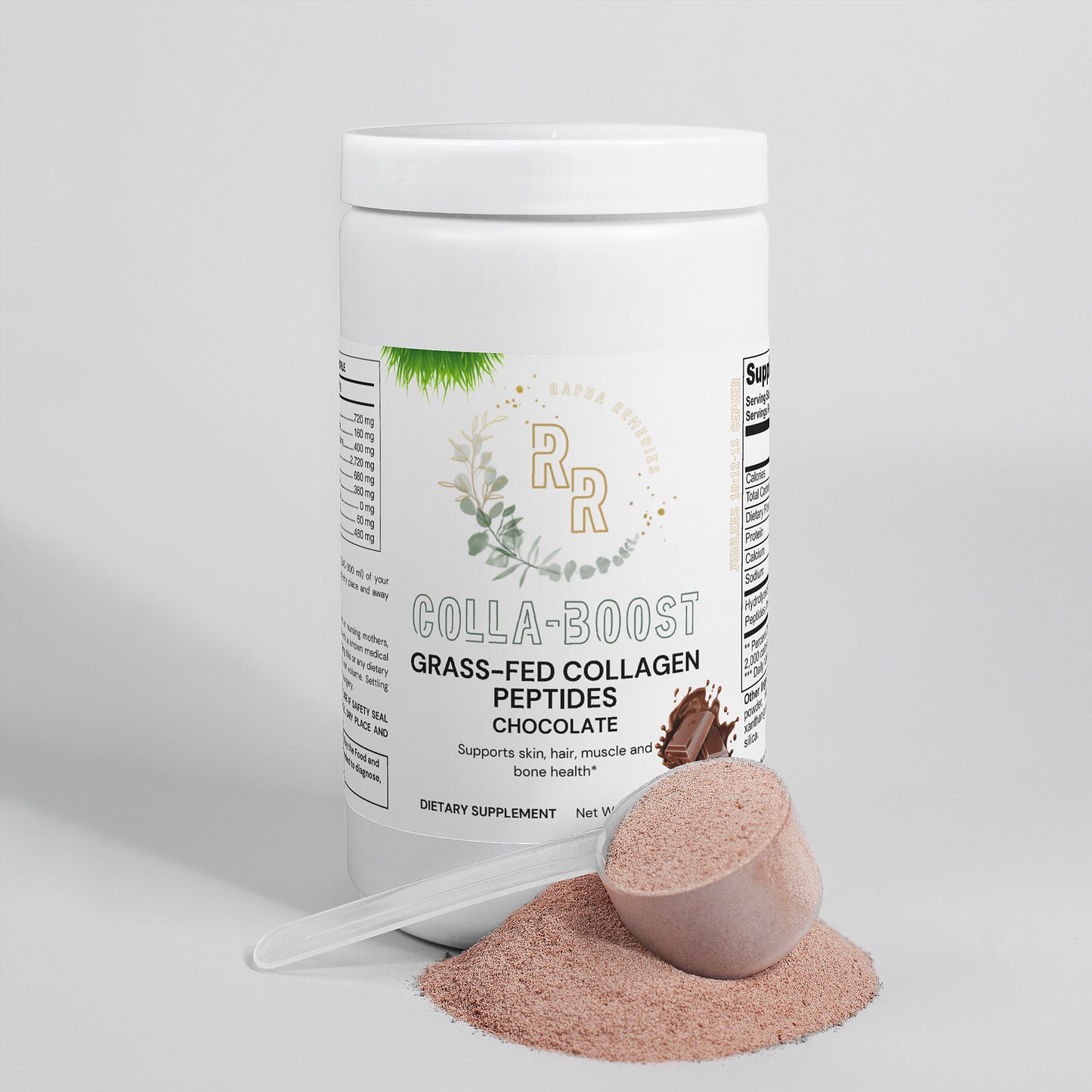 Grass-Fed Collagen Peptides Powder (Chocolate)