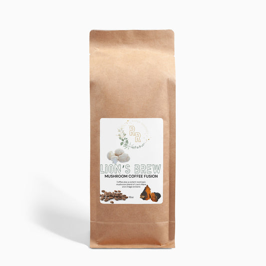 Mushroom Coffee Fusion - Lion’s Mane & Chaga 16oz