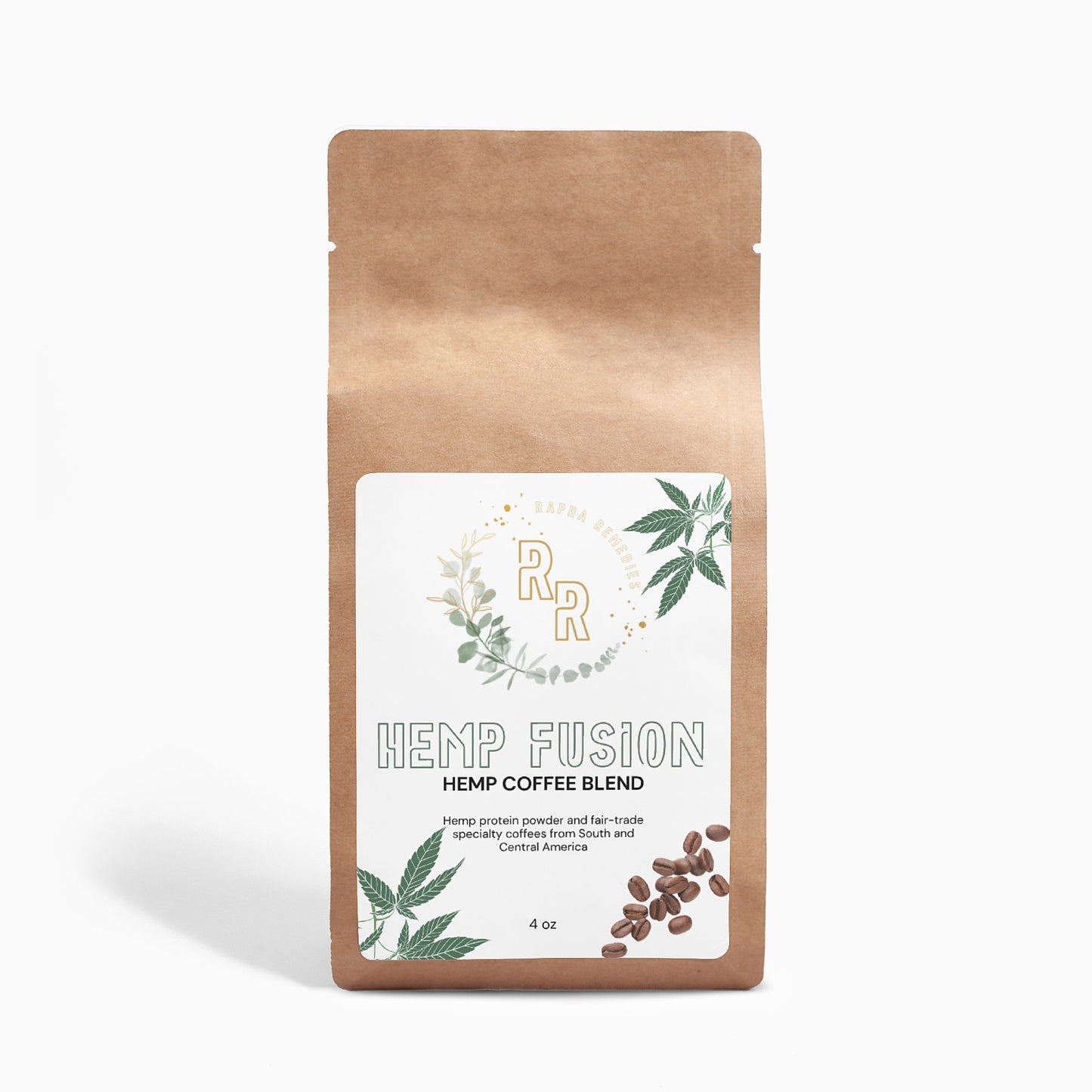 Hemp Coffee Blend - Medium Roast 4oz