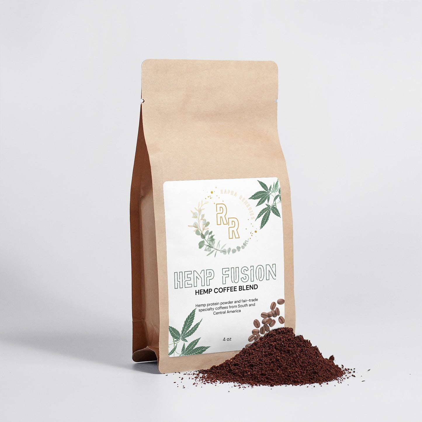 Hemp Coffee Blend - Medium Roast 4oz