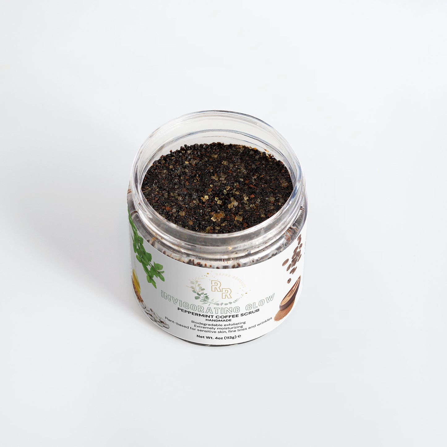 Peppermint Coffee Scrub