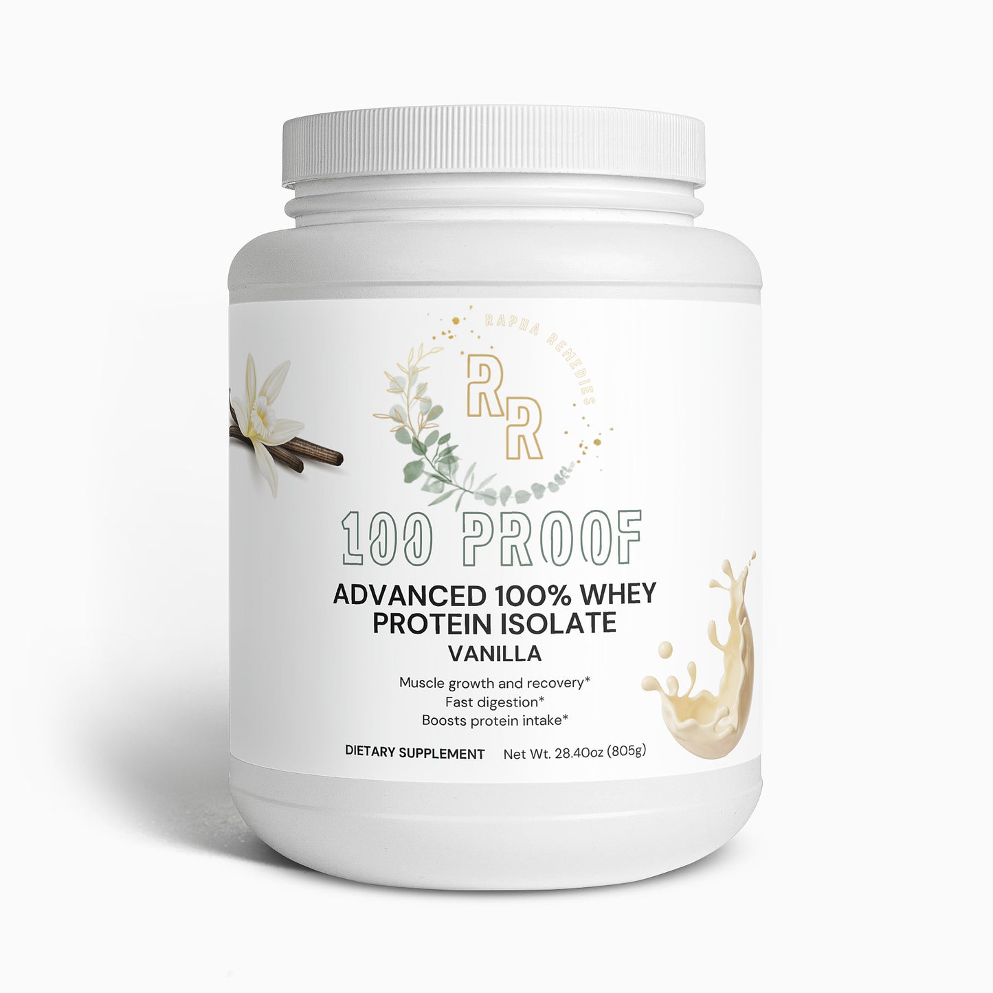 Advanced 100% Whey Protein Isolate (Vanilla)